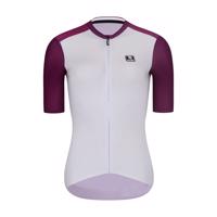 RIVANELLE BY HOLOKOLO Cyklistický dres s krátkým rukávem - TECHNICAL - bílá/bordó M