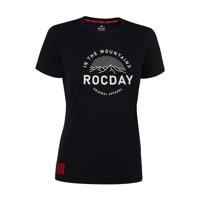 ROCDAY Cyklistický dres s krátkým rukávem - MONTY LADY - černá XS