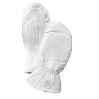 Rukavice Hestra Leather Box Mitt offwhite