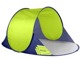 Samorozkládací plážový paravan Spokey ALTUS 195x120x85 cm zelený