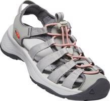 Sandály Keen ASTORIA west sandal W-grey/coral