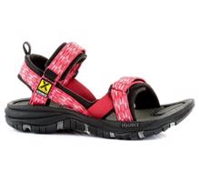 Sandály SOURCE Gobi Women's Triangles Red