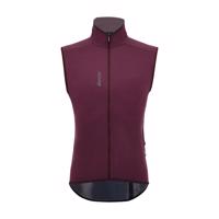 SANTINI Cyklistická vesta - MAGIC RAIN - bordó L
