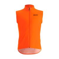 SANTINI Cyklistická vesta - NEBULA WINDPROOF - oranžová