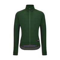 SANTINI Cyklistická zateplená bunda - RTR - zelená