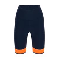 SANTINI Cyklistické kalhoty krátké bez laclu - GIADA LUX LADY - oranžová/modrá XS