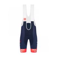 SANTINI Cyklistické kalhoty krátké s laclem - ORIGINAL kalhoty - bílá/modrá/červená/růžová S