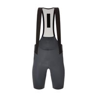 SANTINI Cyklistické kalhoty krátké s laclem - PLUSH - šedá 3XL