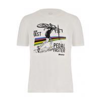 SANTINI Cyklistické triko s krátkým rukávem - CX UCI OFFICIAL - bílá