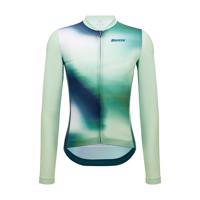 SANTINI Cyklistický dres s dlouhým rukávem letní - OMBRA ECO SLEEK  - zelená XS