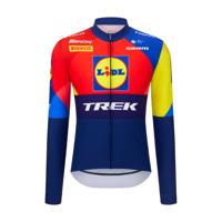 SANTINI Cyklistický dres s dlouhým rukávem zimní - LIDL TREK 2025 - vícebarevná XL