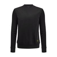 SANTINI Cyklistický dres s dlouhým rukávem zimní - WINDBLOCK - černá