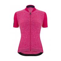 SANTINI Cyklistický dres s krátkým rukávem - COLORE PURO LADY - růžová XL