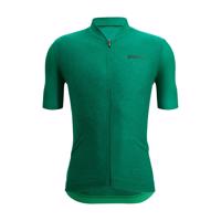 SANTINI Cyklistický dres s krátkým rukávem - COLORE PURO - zelená M