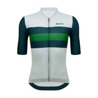 SANTINI Cyklistický dres s krátkým rukávem - ECO SLEEK NEW BENGAL  - světle zelená 4XL