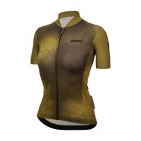SANTINI Cyklistický dres s krátkým rukávem - FANGO - zelená XS