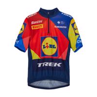 SANTINI Cyklistický dres s krátkým rukávem - LIDL TREK 2025 - vícebarevná 13Y