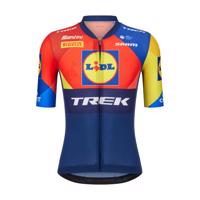 SANTINI Cyklistický dres s krátkým rukávem - LIDL TREK 2025 - vícebarevná 2XL