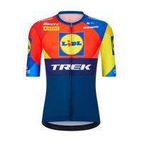 SANTINI Cyklistický dres s krátkým rukávem - LIDL TREK 2025 - vícebarevná M