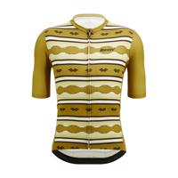 SANTINI Cyklistický dres s krátkým rukávem - PENDELTON - zelená/bílá S