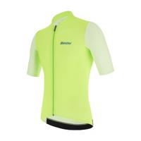 SANTINI Cyklistický dres s krátkým rukávem - REDUX VIGOR - světle zelená