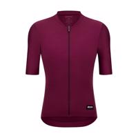 SANTINI Cyklistický dres s krátkým rukávem - RTR - bordó 2XL