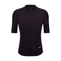 SANTINI Cyklistický dres s krátkým rukávem - RTR - černá M