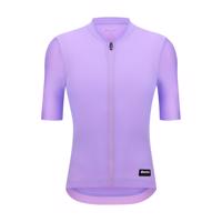 SANTINI Cyklistický dres s krátkým rukávem - RTR - fialová S