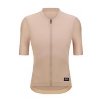 SANTINI Cyklistický dres s krátkým rukávem - RTR - hnědá M