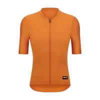 SANTINI Cyklistický dres s krátkým rukávem - RTR - oranžová 2XL
