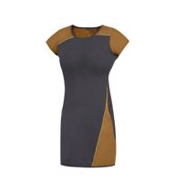 Šaty Direct Alpine Flowy Lady anthracite/caramel