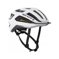 SCOTT Cyklistická přilba - ARX PLUS (CE) - stříbrná (59–61 cm)