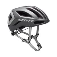 SCOTT Cyklistická přilba - CENTRIC PLUS - stříbrná/šedá