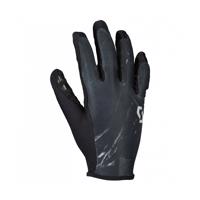 SCOTT Cyklistické rukavice dlouhoprsté - TRACTION LF - černá/šedá XL