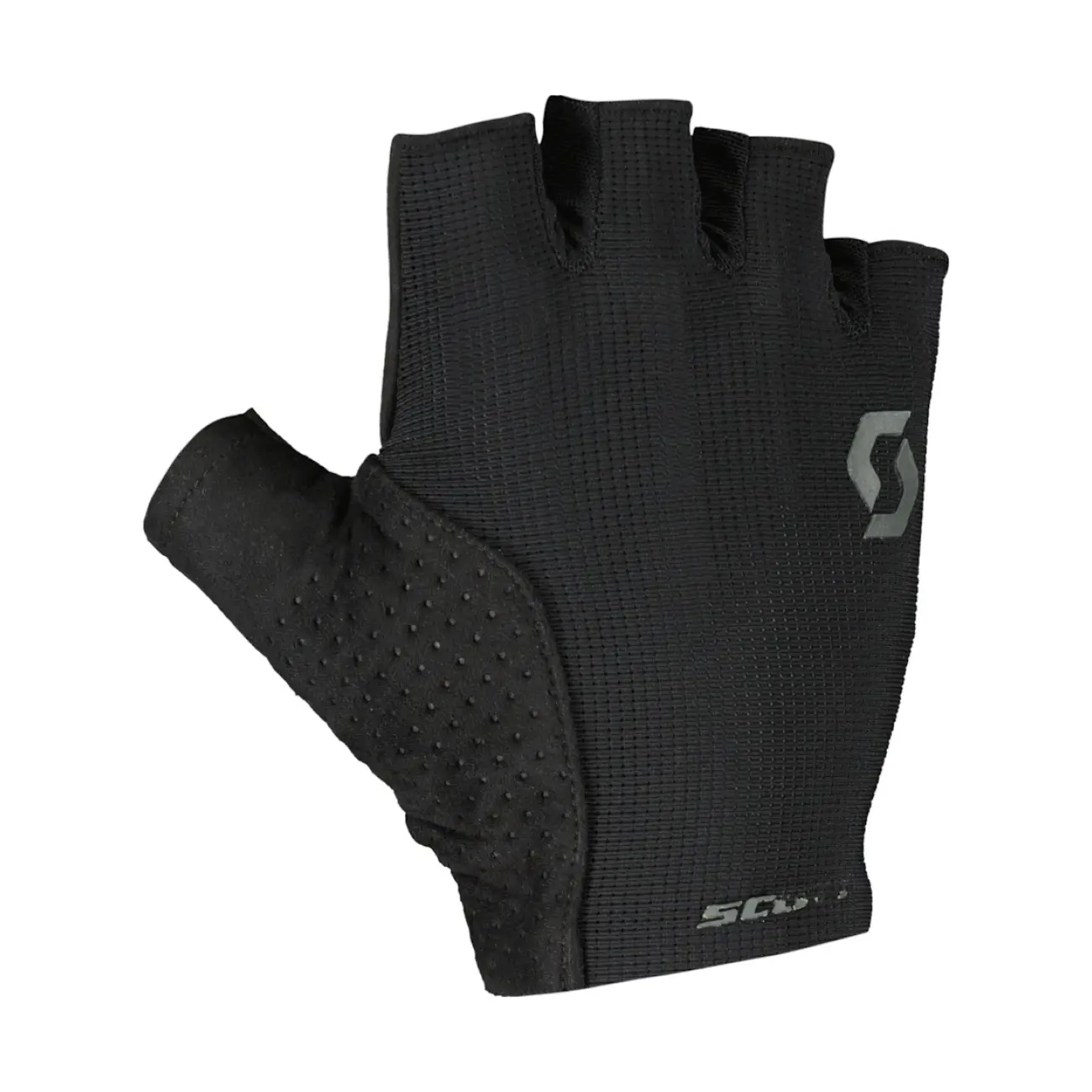 SCOTT Cyklistické rukavice krátkoprsté - ESSENTIAL GEL - černá XS