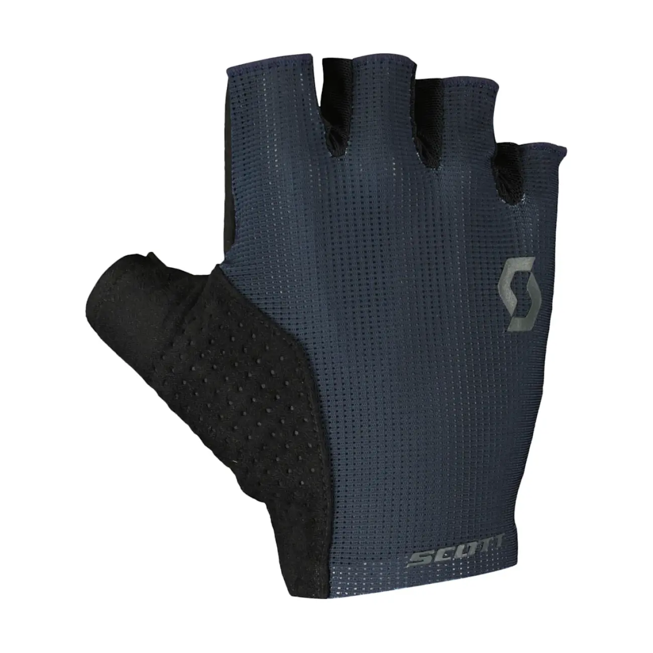 SCOTT Cyklistické rukavice krátkoprsté - ESSENTIAL GEL - modrá 2XS