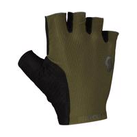 SCOTT Cyklistické rukavice krátkoprsté - ESSENTIAL GEL - zelená 2XL