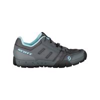 SCOTT Cyklistické tretry - SPORT CRUS-R FLAT W - šedá/světle modrá
