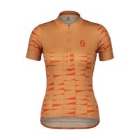 SCOTT Cyklistický dres s krátkým rukávem - ENDURANCE 20 - oranžová