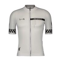 SCOTT Cyklistický dres s krátkým rukávem - PRO - bílá M