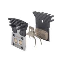 SHIMANO brzdové destičky - BRAKE PADS L04C - stříbrná