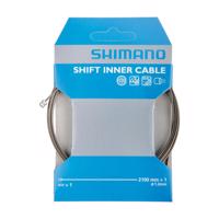 SHIMANO řadící lanko - CABLE MTB/ROAD 1,2x2100mm - stříbrná