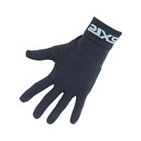SIX2 Cyklistické rukavice dlouhoprsté - GLX MERINOS - černá