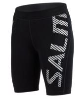 Šortky Salming Power Logo Tights Women Black/Silver Reflective