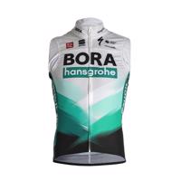 SPORTFUL Cyklistická vesta - BORA HANSGROHE 2021 - zelená/šedá 2XL