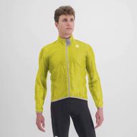 SPORTFUL Cyklistická větruodolná bunda - HOT PACK EASYLIGHT - žlutá