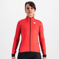 SPORTFUL Cyklistická větruodolná bunda - NEO SOFTSHELL - červená/černá S