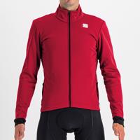 SPORTFUL Cyklistická větruodolná bunda - NEO SOFTSHELL - červená L