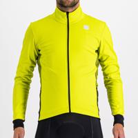 SPORTFUL Cyklistická větruodolná bunda - NEO SOFTSHELL - žlutá M
