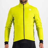 SPORTFUL Cyklistická větruodolná bunda - NEO SOFTSHELL - žlutá XL